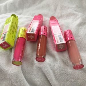 Three Jeffree Star Velour Liquid Lipsticks.